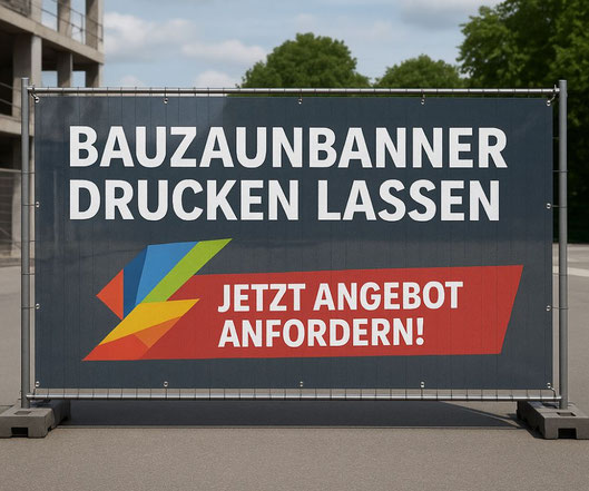 Bauzaunbanner aus Hamburg, Design / Gestaltung, druck, Montage 