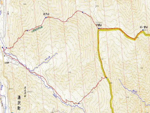 距離：14.5km　時間：８時間41分　累積標高差：約1100m