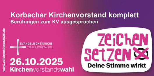Logo zur Kirchenvorstandswahl