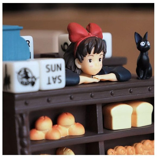 Kiki's Salesclerk Kikis kleiner Lieferservice Anime Calendar Perpetual Statue / Diorama 11cm Semic 