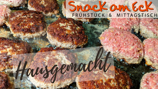 Frikadellen hausgemacht! Snack am Eck