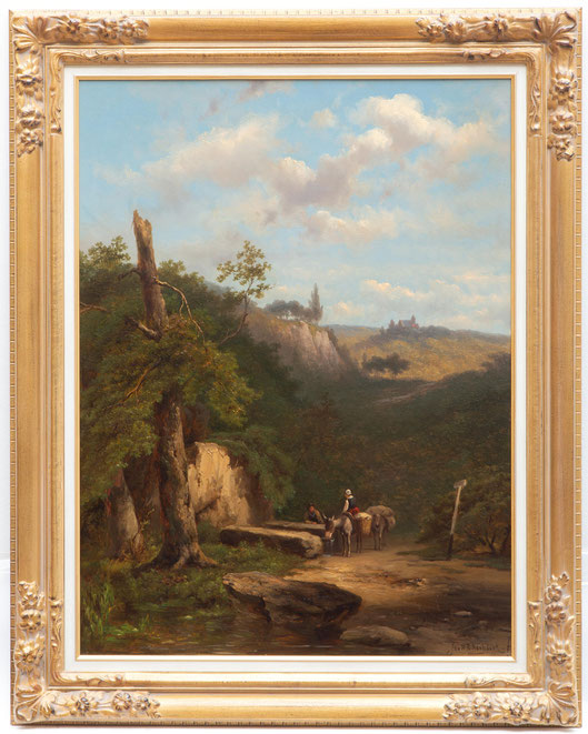 te_koop_aangeboden_een_schilderij_van_de_kunstschilder_johannes_hermanus_barend_koekkoek_1840-1912_hollandse_school