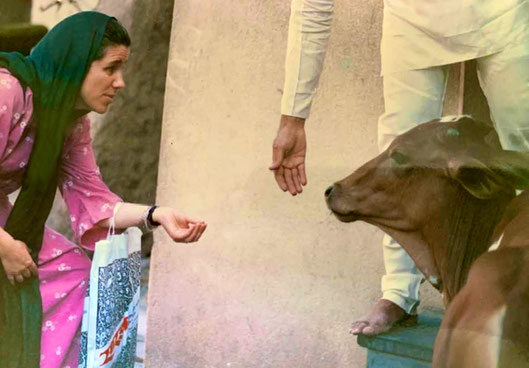 Jane in India.