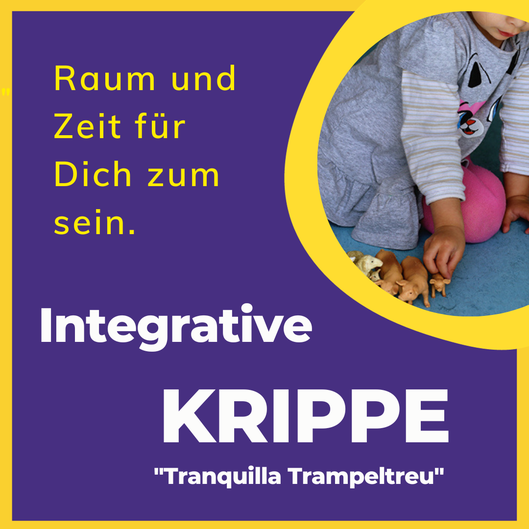 Das ist die Grafik zur integrativen Krippe "Tranquilla Trampeltreu" in Unterhaching