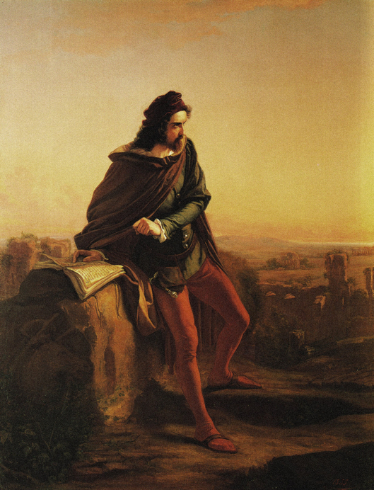 Cola di Rienzo, Federico Faruffini, 1865