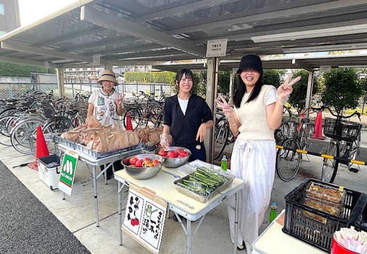 ☆2025年納涼会でブースを担当する職員☆