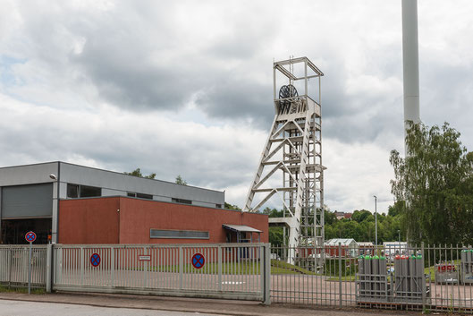Grube König, Wilhelmschacht 1 in Neunkirchen im Saarland