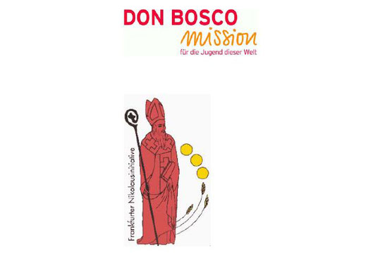 Logo der Frankfurter Nikolausinitiative und der Don Bosco Mission