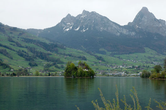 Haus am Seen, Schweiz, Ferien in der Schweiz, Roadtrip