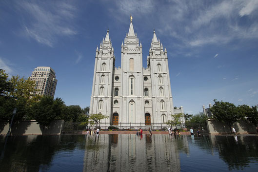 Temple Square in Salt Lake City
