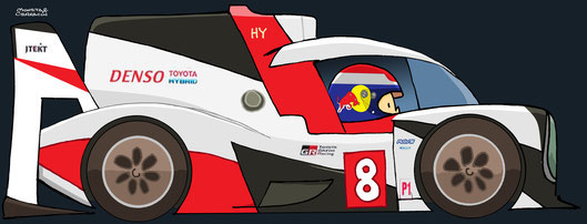 Sébastien Buemi by Muneta & Cerracín