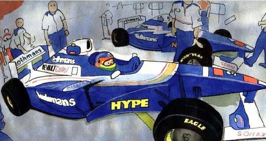 Jacques Villeneuve by Muneta & Cerracín
