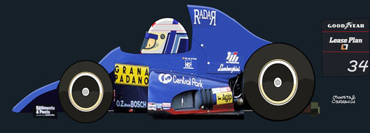 Nicola Larini by Muneta & Cerracín