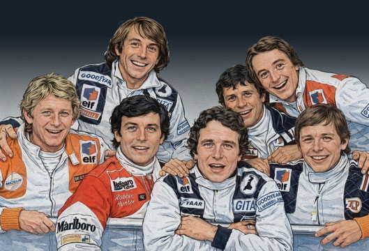 François Cevert by Muneta & Cerracín