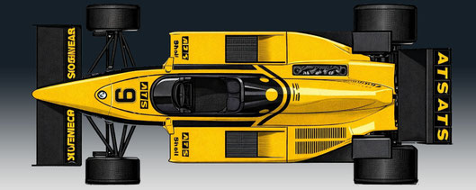 1983 ATS D6 de Manfred Winkelhock