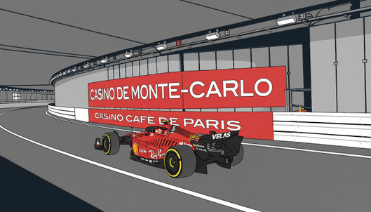 Carlos Sainz y Charles Lecrec