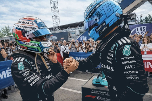 George Russell & Andrea Kimi Antonelli