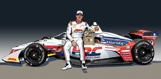 Alex Palou en GP Detroit 2026