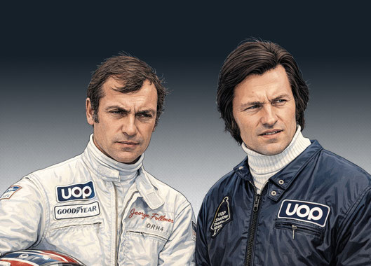 George Follmer y Tony Southgate