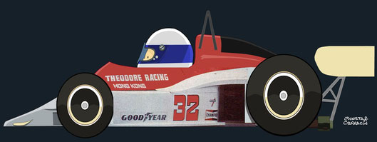 Keke Rosberg by Muneta & Cerracín
