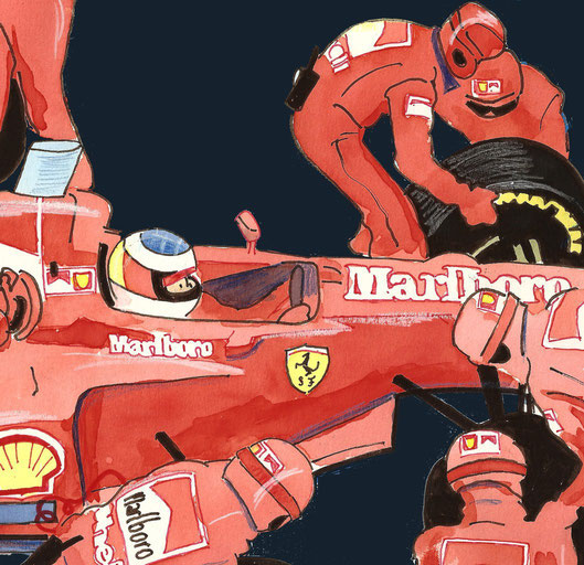 Michael Schumacher by Muneta & Cerracin