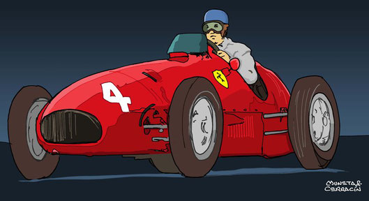 Alberto Ascari by Muneta & Cerracín