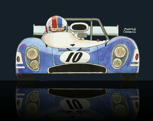 François Cevert by Muneta & Cerracín