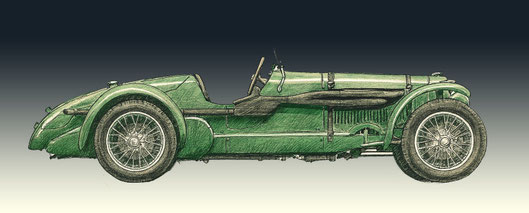 Aston Martin 1936 Le Mans