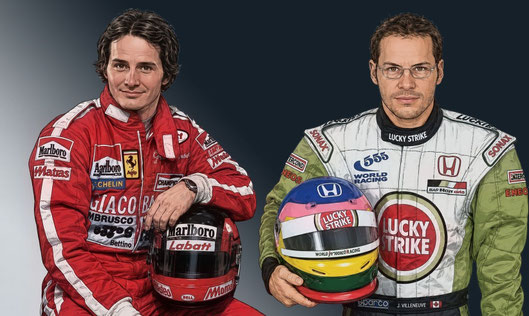 Gilles Villeneuve by Muneta & Cerracín