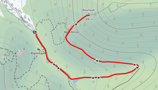 Wanderung Bräumauer, Scharnstein, Almtal