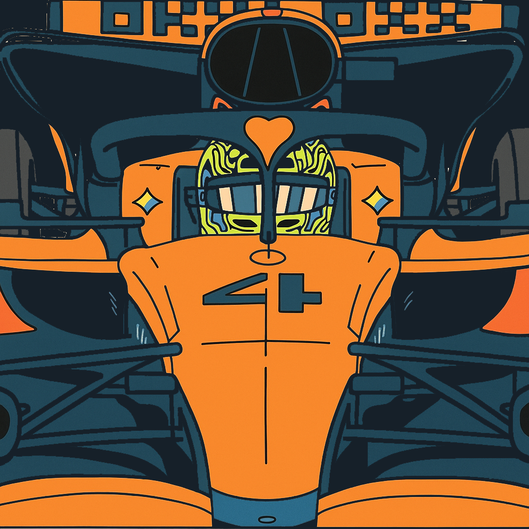 Lando Norris by Muneta & Cerracín