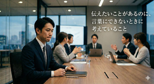 伝えたいことがあるのに言葉にできないときに考えていること｜ヒューマン話し方教室