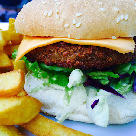 vegan burger burger abroad