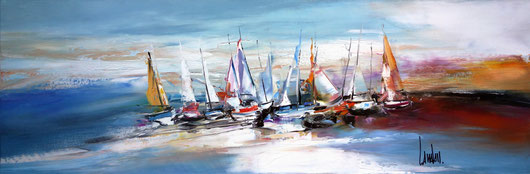"Aloha" - 30x90