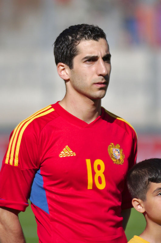 Henrikh Mkhitaryan, hier im armenischen Nationaldress ( Foto: Clément Bucco-Lechat, CC BY-SA 3.0)