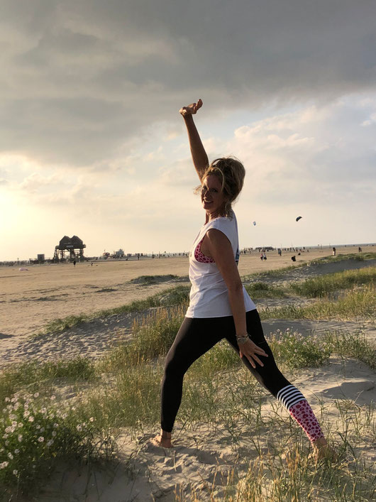 Endlich wieder Yoga on the beach! SPO 2021!