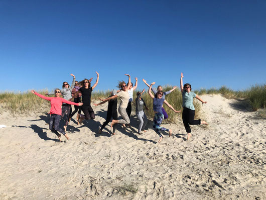 Endlich wieder Yoga on the beach! SPO 2021!