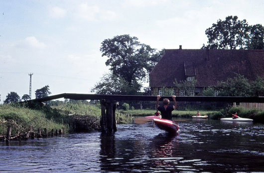 1963, Krafttraining auf der Lesse, Belgien