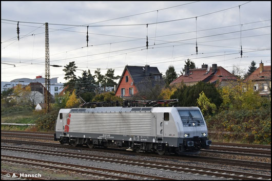 Als Lz rollte 189 453-4 am 11.11.2025 durch Leipzig-Wiederitzsch