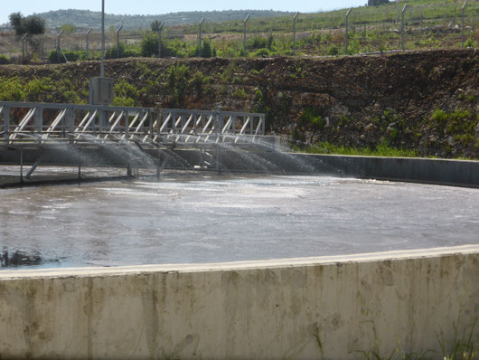 Save water - drinking water treatment in Palestine