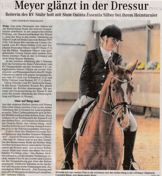 Artikel Weser-Kurier 05.04.2017