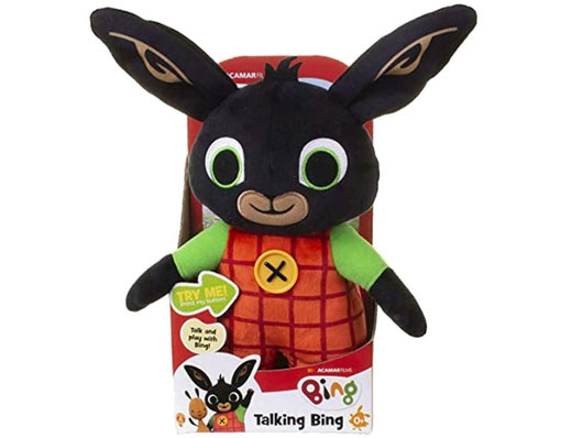 Bei der Bestellung im Onlineshop der-Wegweiser erhalten Sie "Mein sprechender Plüschfreund Bing von Fisher-Price.