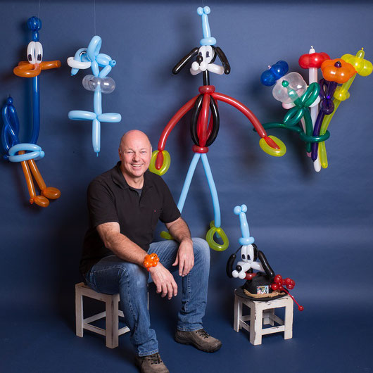 Harm Evers Ballonfiguren Rhauderfehn 