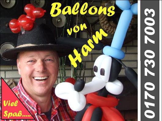 Ballonmodellierer Modellierballons Hahnentange