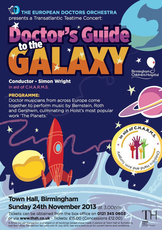 Birmingham Concert, Sunday 24th November 2013 at 3pm - Doctor's Guide to the Galaxy