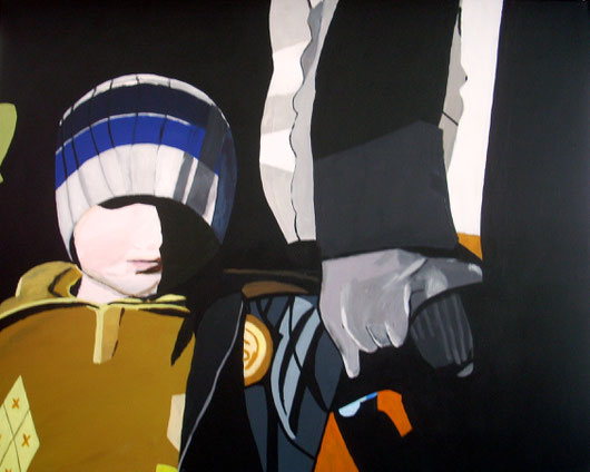 Refugee Boy 1 | 100 x 80 x 2 cm | 2016