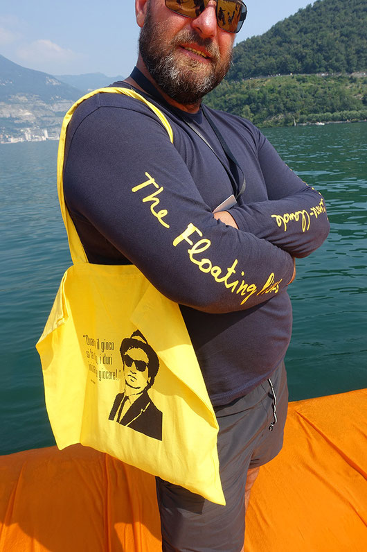  Lago d'Iseo “The Floating Piers” di Christo