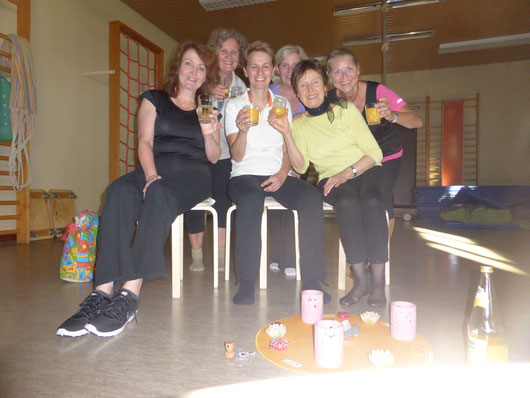 die halbe Dienstags-Qigong-Gruppe FSG August 2014 (einige waren noch verreist)