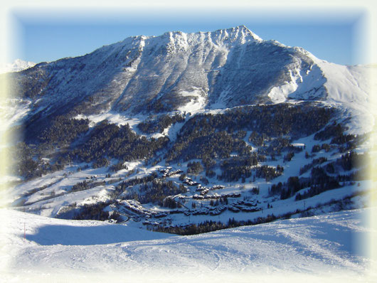 Valmorel la Belle et sommet de Crève-tête