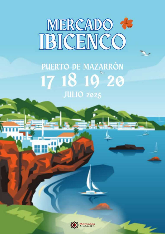 Mercado Ibicenco en Puerto de Mazarron